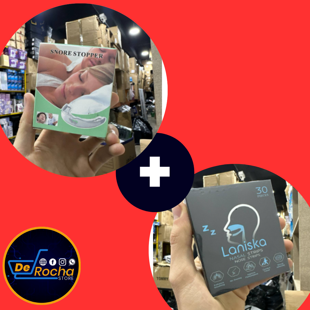 combo protector de encias+cintas nasales